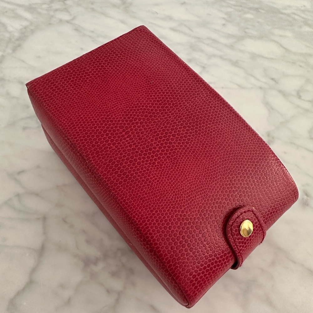 Wolf Designs Red Jewelry Box